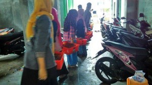 Pra acara wisuda amtsilati ke VII