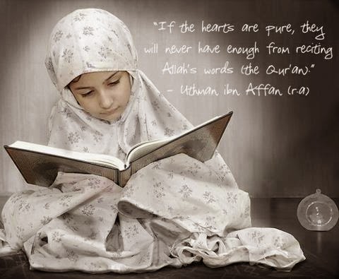 gambar anak kecil membaca alqur'an